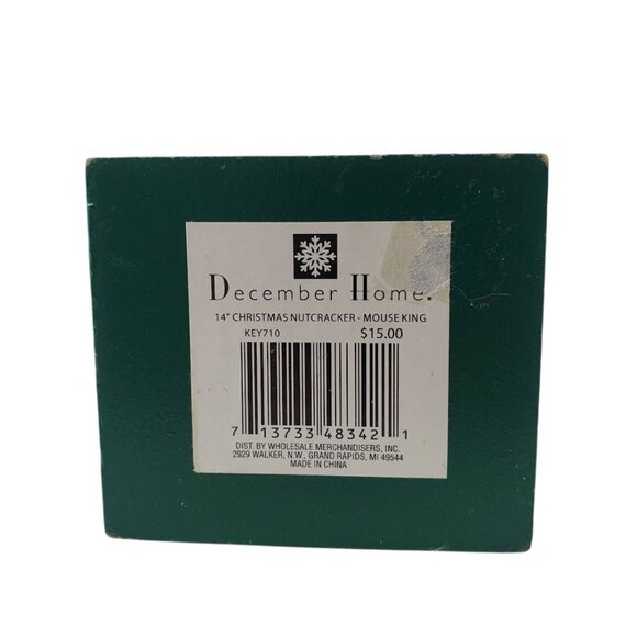 Mouse King from Nutcracker Ballet 14" Tall - Picture 6 of 6